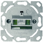 Telegartner Telegartner Data Series, Angled Cat6a 1 Way RJ11, RJ12, RJ45 Outlet,With Shielded Shield Type