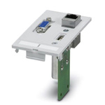 Phoenix Contact Cat5e RJ45 Data Front Plate,With Shielded Shield Type