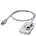 Phoenix Contact Cat5e RJ45 Data Front Plate,With Shielded Shield Type