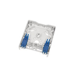HellermannTyton Connectivity FWOA Series, Fibre 4 Way LC Wall Outlet,With Shielded Shield Type