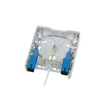 HellermannTyton Connectivity FWOA Series, Fibre 2 Way SC Wall Outlet,With Shielded Shield Type