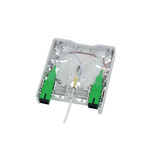 HellermannTyton Connectivity FWOA Series, Fibre 2 Way SC Wall Outlet,With Shielded Shield Type