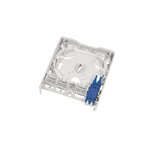 HellermannTyton Connectivity FWOA Series, Fibre 2 Way LC Wall Outlet,With Shielded Shield Type