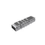 Amphenol Communications Solutions QSFP-DD I/O Connector Plug 76-Position, UE36C1620005A5A