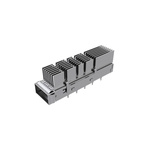 Amphenol Communications Solutions QSFP-DD I/O Connector Plug 76-Position, UE36C1660005A4A