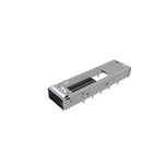 Amphenol Communications Solutions QSFP-DD I/O Connector Plug 76-Position, UE36C1660105001