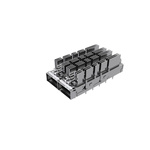 Amphenol Communications Solutions QSFP-DD I/O Connector Plug 76-Position, UE36C2622106A4A