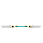 TE Connectivity QSFP28 Multimode Round Fiber Cable Plug 2-Port 38 Pin-Position, 2368650-5
