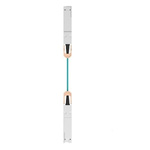 TE Connectivity QSFP-DD Multimode Round Fiber Cable Plug 2-Port 76 Pin-Position, 2368652-5