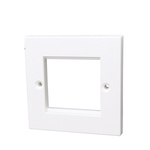 Amphenol Industrial HTC Series, Cat6a Single Gang 86 x 86 Faceplate