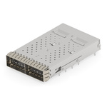 TE Connectivity QSFP Cage Assembly 2-Port 2-Position, 2386331-1