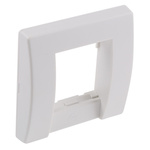 Molex Premise Networks Angled Cat6 1 Way RJ45 Face Plate