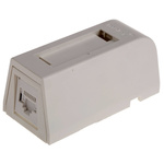 Molex Premise Networks Cat6 1 Way RJ45 Surface Box,With UTP Shield Type
