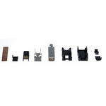TE Connectivity Cable Mount Mini I/O Connector, 8 Way
