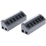Molex Premise Networks Cat5e 12 Way RJ45 Consolidation Box,With UTP Shield Type