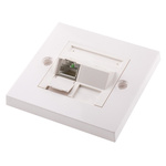 RS PRO Angled Cat6 Face Plate,With STP Shield Type