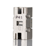 Weidmuller Cat6a 1 Way RJ45 RJ45 Insert,With 360° Shielded Shield Type