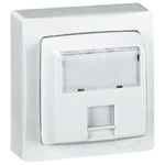 Legrand White Telephone Socket
