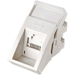 Molex Premise Networks White Telephone Socket