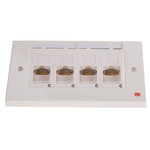 RS PRO Telephone Socket 4-way