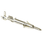 TE Connectivity Mini-Universal MATE-N-LOK Series Male Crimp Terminal, 26AWG Min, 22AWG Max