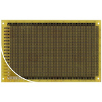RE323-LF, Single Sided DIN 41612 D/E/F Matrix Board FR4 with 32 x 55 1mm Holes, 2.54 x 2.54mm Pitch, 160 x 100 x 1.5mm