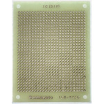 ICB-93SG, Single Sided Matrix Board with 1mm Holes 2.54 x 2.54mm Pitch, 95 x 72 x 1.2mm