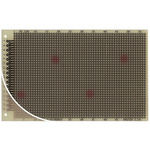 RE220-LF, Single Sided DIN 41617 Matrix Board FR4 with 37 x 58 1mm Holes, 2.54 x 2.54mm Pitch, 160 x 100 x 1.5mm