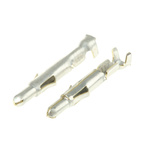 TE Connectivity Universal MATE-N-LOK Series Male Crimp Terminal, 24AWG Min, 18AWG Max