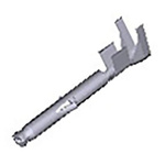 TE Connectivity Mini-Universal MATE-N-LOK Series Female Crimp Terminal, 22AWG Min, 18AWG Max