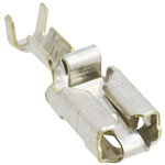 TE Connectivity Positive Lock .250 Mk I Series Female Crimp Terminal, 20AWG Min, 15AWG Max