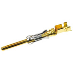 TE Connectivity Type III+ Series Male Crimp Terminal, 18AWG Min, 16AWG Max
