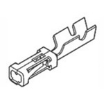 TE Connectivity AMPMODU MOD V Series Female Crimp Terminal, 26AWG Min, 22AWG Max