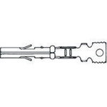 TE Connectivity Miniature Rectangular Series Female Crimp Terminal, 26AWG Min, 18AWG Max