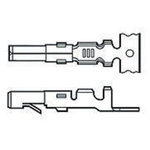 TE Connectivity Commercial MATE-N-LOK Series Female Crimp Terminal, 17AWG Min, 13AWG Max