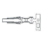 TE Connectivity Low Power Drawer Series Hermaphroditic Crimp Terminal, 24AWG Min, 20AWG Max