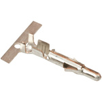 TE Connectivity Universal MATE-N-LOK Series Male Crimp Terminal, 12AWG Min, 10AWG Max