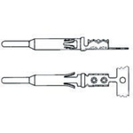 TE Connectivity CI 2 Series Male Crimp Terminal