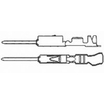 TE Connectivity Micro Quadlock System Series Male Crimp Terminal