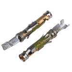 TE Connectivity Type III+ Series Female Crimp Terminal, 24AWG Min, 20AWG Max