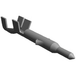 TE Connectivity Mini-Universal MATE-N-LOK Series Male Crimp Terminal, 20AWG Min, 16AWG Max