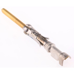 TE Connectivity Type III+ Series Male Crimp Terminal, 18AWG Min, 16AWG Max