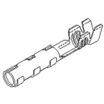 Molex Claspcon Series Female Crimp Terminal, 24AWG Min, 16AWG Max