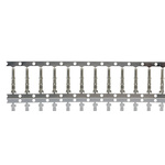 Molex STANDARD .062" Series Female Crimp Terminal, Crimp or Compression Termination, 24AWG Min, 18AWG Max