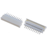 Molex, Easy-On, 5597 1.25mm Pitch 20 Way Straight Female FPC Connector, ZIF Vertical Contact