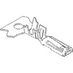 Molex Female Crimp Terminal, Compression, Crimp Termination, 22AWG Min, 20AWG Max