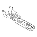 Molex Female Crimp Terminal, Crimp or Compression Termination, 24AWG Max