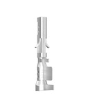 Amphenol Communications Solutions Minitek Series Female Crimp Terminal, Solder Termination, 30AWG Min, 20AWG Max