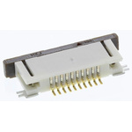 Molex, Easy-On, 52746 0.5mm Pitch 10 Way Right Angle Female FPC Connector, ZIF Bottom Contact