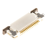 Molex, Easy-On, 52746 0.5mm Pitch 14 Way Right Angle Female FPC Connector, ZIF Bottom Contact